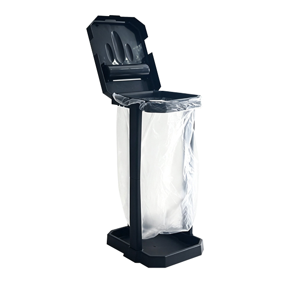 DB109.0028.1 Outdoor Folding Plastic Trash Can Holder/With Garbage Bag