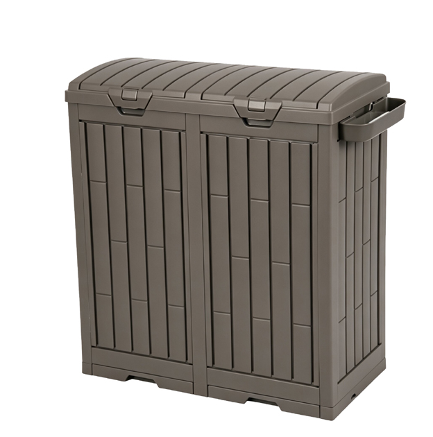 DB110.0220.1 Gardening Square Covered Garbage Bin